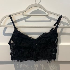 Black SheIn Bralette